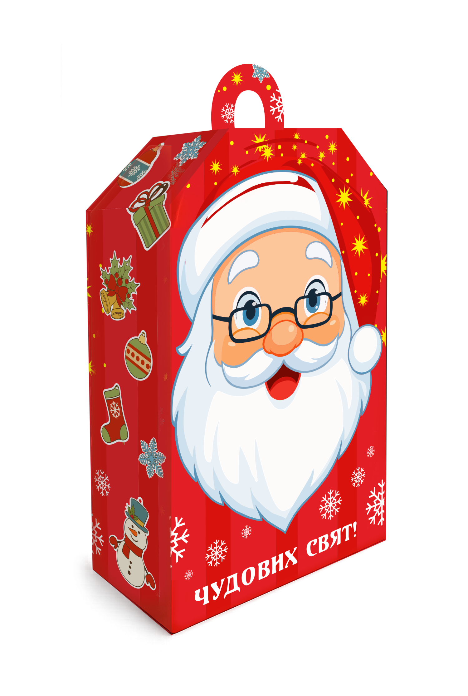 Новорічний подарунок NEW 2026 "Ласощі до свята" 400 грам ТМ Майстерня подарунків